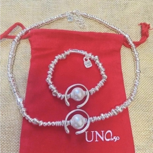 Uno de 50 Jewelry Set - Another Roud Oh Oh Oh!!! - Necklace and Bracelet - Picture 2 of 16